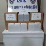 Bursa’da sahte alkol operasyonu: 135 litre etil alkol ele geçirildi