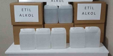 Bursa’da sahte alkol operasyonu: 135 litre etil alkol ele geçirildi