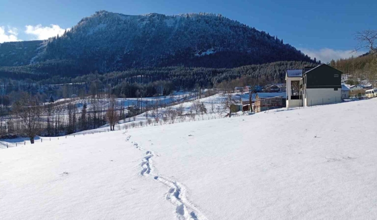 Sakarya’nın yüksek kesimleri yeniden karla buluştu