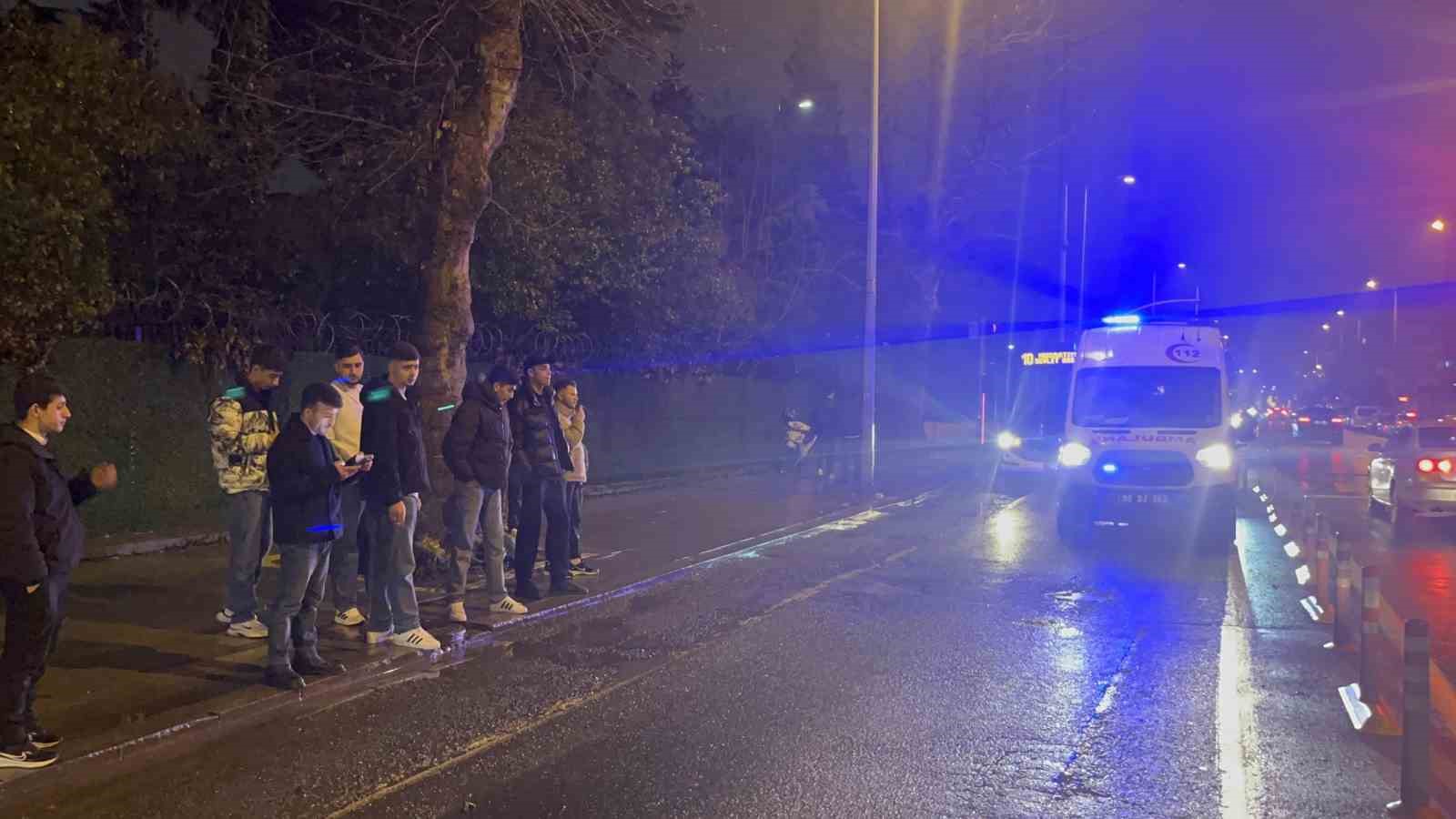 Tekirdağ’da çukura giren motosikletli genç yaralandı