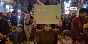 Tekirdağ’da ’Hoşgeldin Ramazan’ yürüyüşü