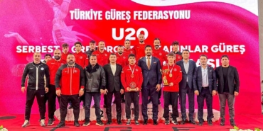 U20 Serbest Güreş Türkiye Şampiyonası sona erdi