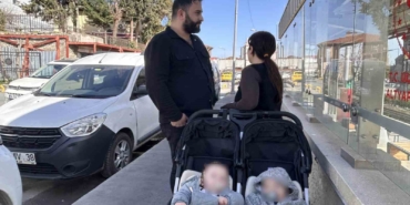Esenyurt’ta eşi ve ikiz bebeklerinin gözü önünde darp edildi