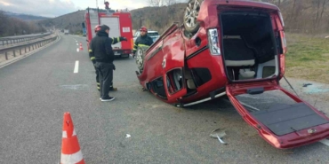 Bilecik’te otomobil takla attı: 4 yaralı