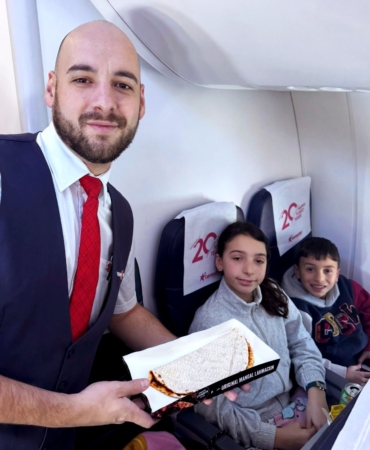 Corendon Airlines uçuşlarında Mangal Lahmacun’a yoğun ilgi