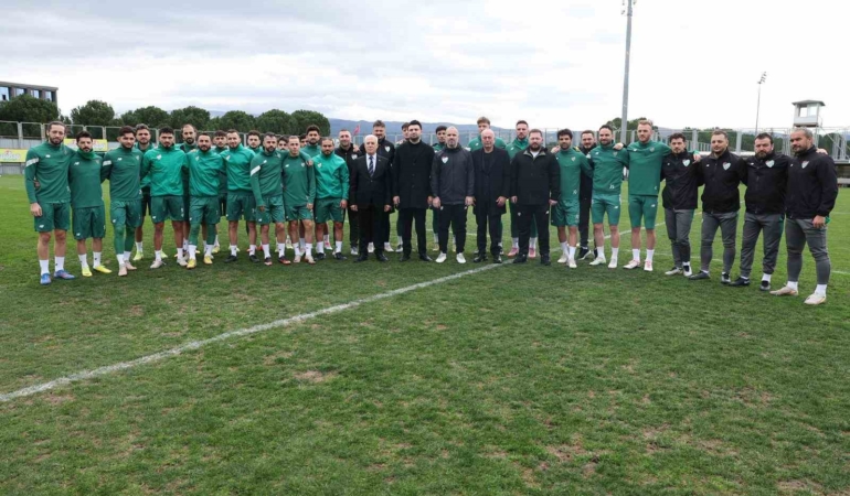 Bursa Büyükşehir Belediyesi’nden Bursaspor’a güçlü destek