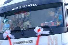 Gelini evinden tırı ile aldı