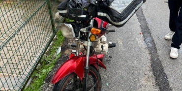 Bilecik’te hafif ticari araç ile motosiklet çarpıştı; 1 yaralı