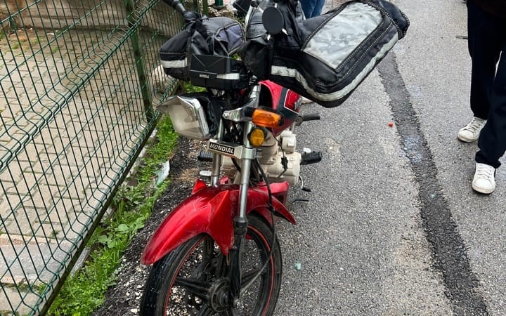 Bilecik’te hafif ticari araç ile motosiklet çarpıştı; 1 yaralı