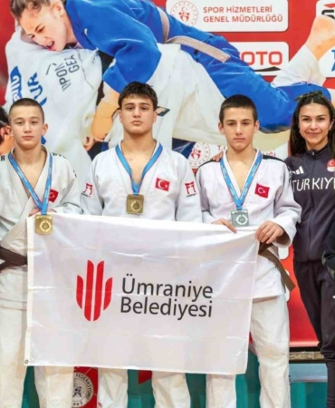 Ümraniye Belediyesi Spor Kulübü’nden Türkiye Şampiyonası’nda çifte altın