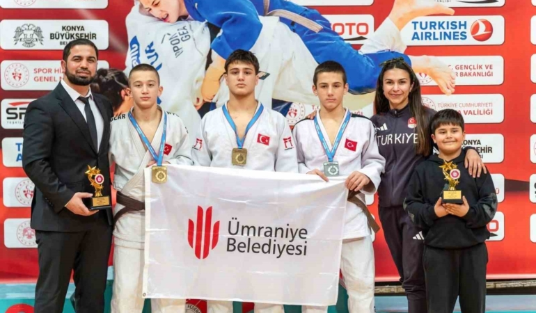 Ümraniye Belediyesi Spor Kulübü’nden Türkiye Şampiyonası’nda çifte altın