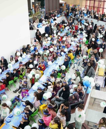 Yıldırım’da minikler için iftar vakti