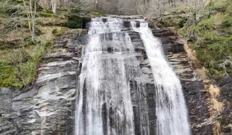 Kar suları Suuçtu Şelalesini coşturdu…