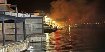 Gelibolu’da korkutan yangın