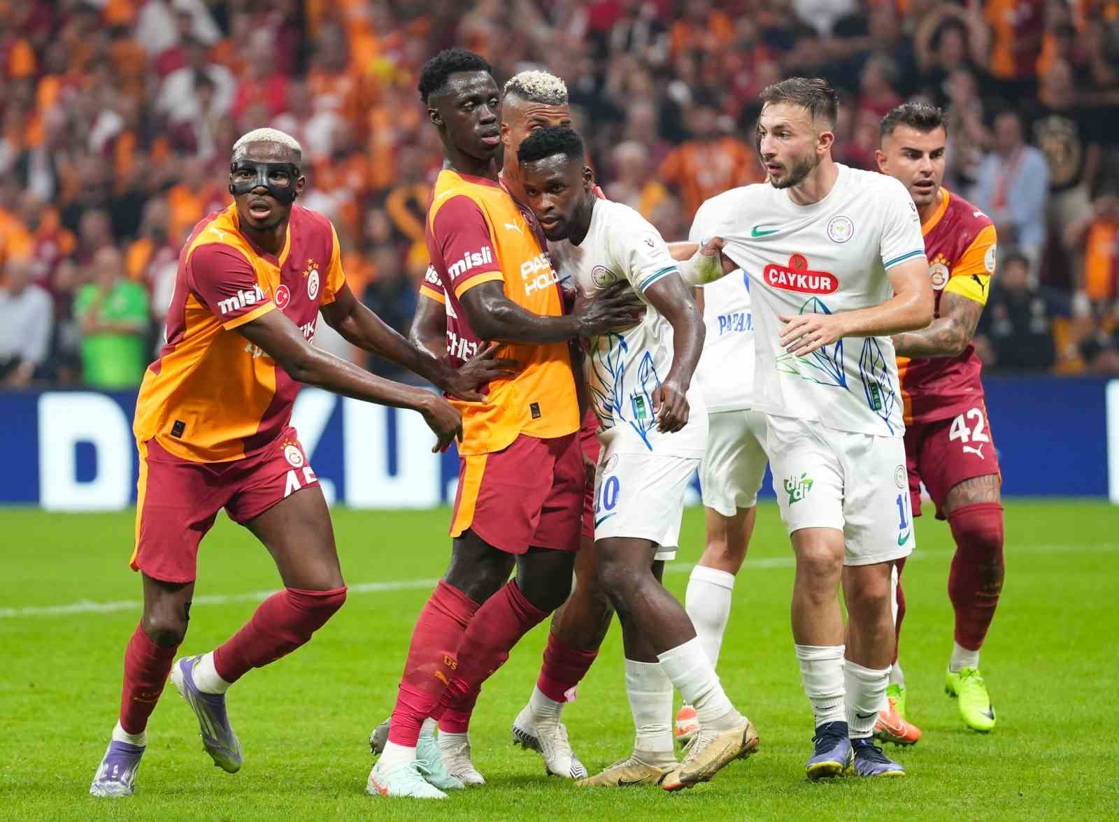Galatasaray, Çaykur Rizespor deplasmanında