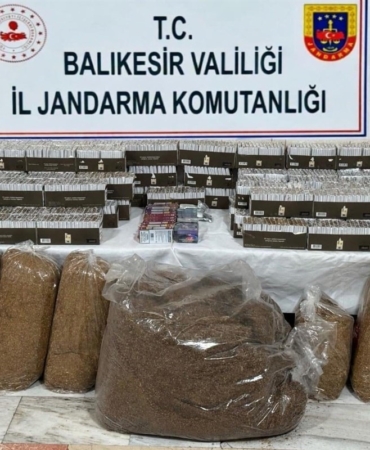 Balıkesir’de kaçakçılık ve organize suç operasyonu: 10 şüpheli yakalandı