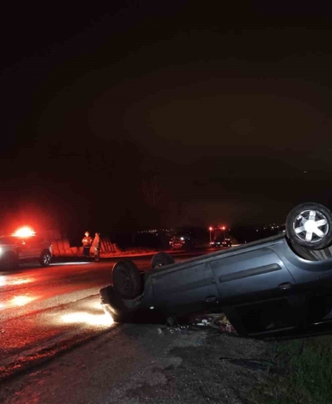 Çan’da trafik kazası 2 yaralı