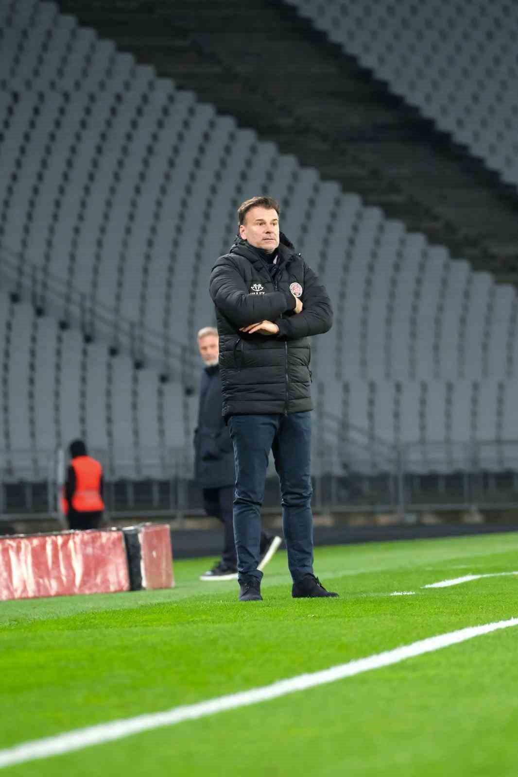 Aleksandar Stanojevic: "Bugün 2 puan kaybettik"