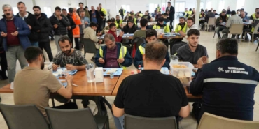 Körfezray şantiyesinde deprem şehitleri anıldı: Bölgeye 100 milyon liralık destek sağlandı