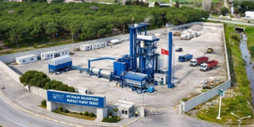 Ayvalık asfaltını artık kendi üretecek