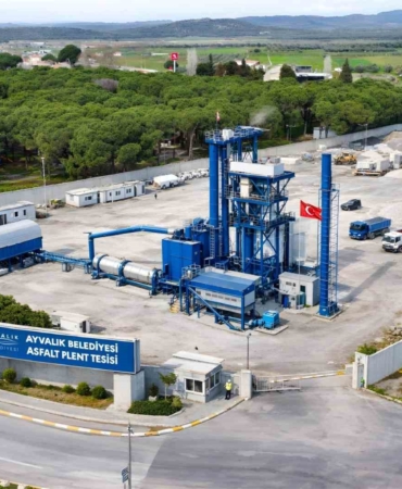 Ayvalık asfaltını artık kendi üretecek