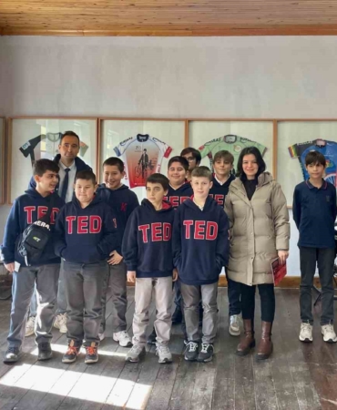 Öğrenciler Ertan Ayçetin bisikletevi’nde Mysia yolları’nı tanıdı