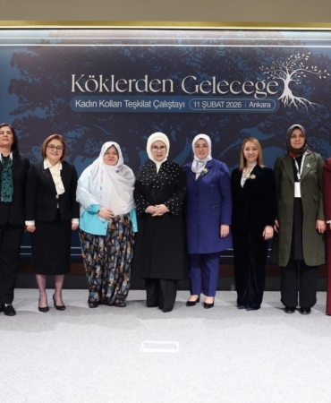 Başkan Zekiye Tekin, Emine Erdoğan ile görüştü