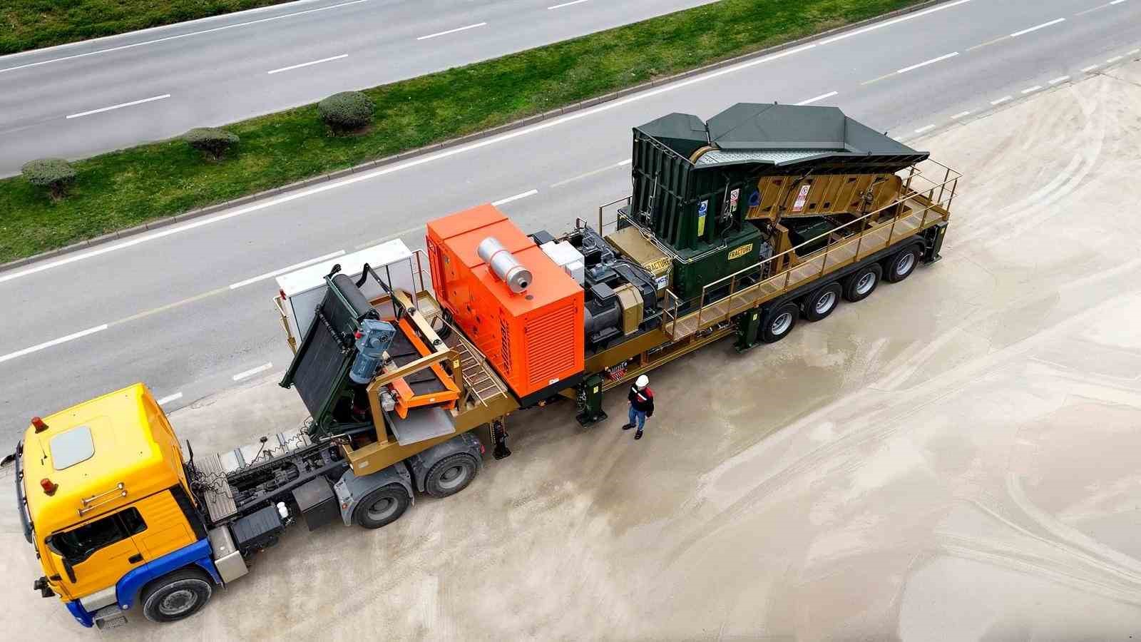 Beton atıkların yerinde geri dönüştürülmesi için yeni yöntem