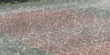 Kağıthane’ye dolu yağdı