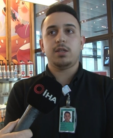İstanbul Havalimanı’nda Heimlich müdahalesiyle hayat kurtaran restoran şefi konuştu