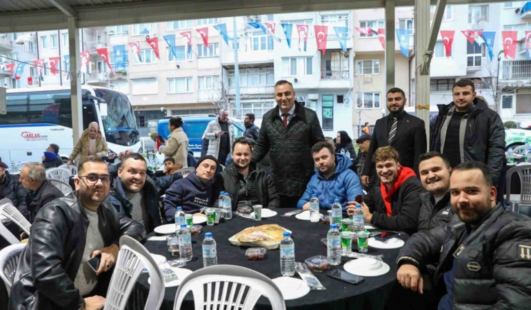 Bereket sofrası Yıldırım’da kuruldu