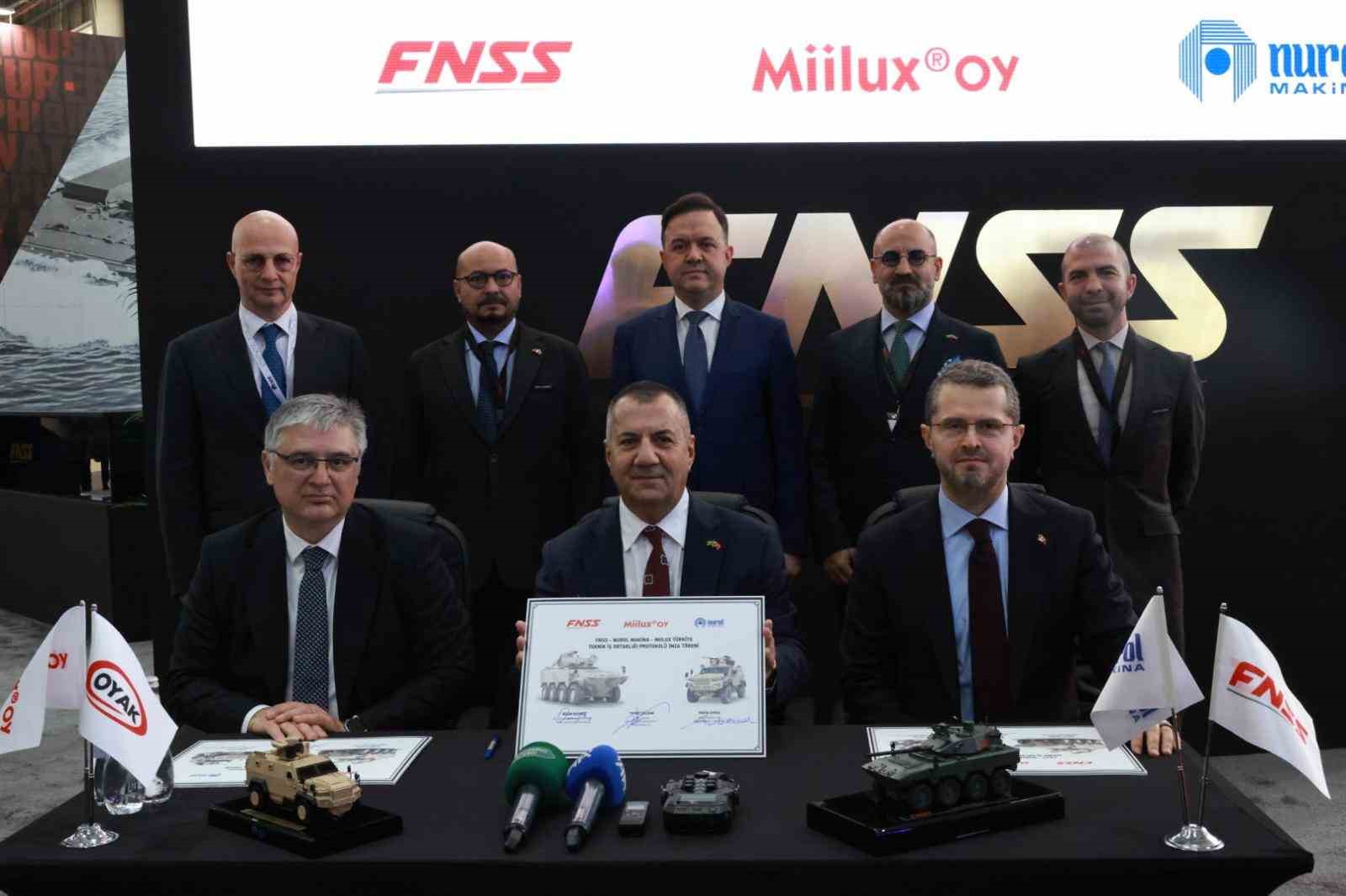 Miilux OY, FNSS ve Nurol Makina Türk savunma sanayii için güçlerini birleştirdi