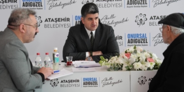 Ataşehir’de halk buluşmalarının altıncısı düzenlendi