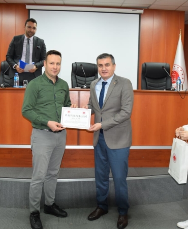 Balıkesir’de uzlaştırmacılara başarı belgesi