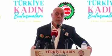 HAK-İŞ Genel Başkanı Mahmut Arslan: "Yönetimlerde daha fazla kadın arkadaşımızın yer almasını sağlayalım"