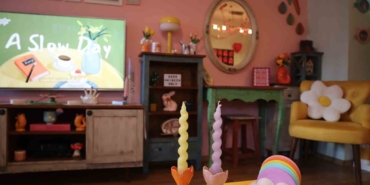 Hayal dünyasından gerçeğe uzanan renkli yolculuk: Bu ev masalları aratmıyor