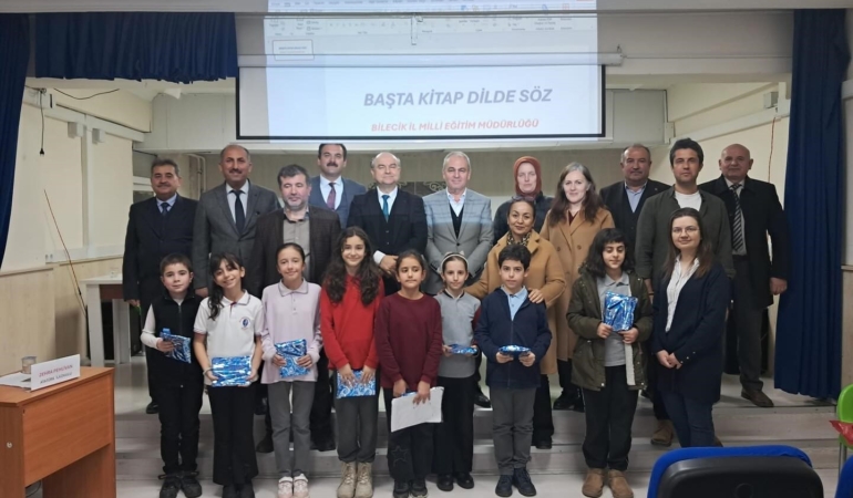 Bilecik’te “En Başta Kitap, Dilde Söz” projesi kapsamında panel