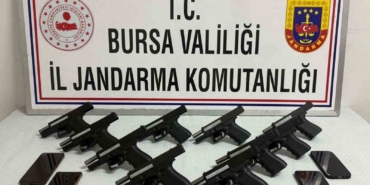 Bursa’da Jandarmadan silah operasyonu