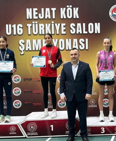 Bilecikli atlet Türkiye üçüncüsü oldu