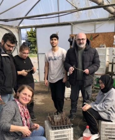 Zeytincilik öğrencileri BAÇEM’de uygulamalı eğitim aldı