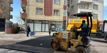 Gebze’de ulaşım konforu için asfalt yama çalışması yapılıyor