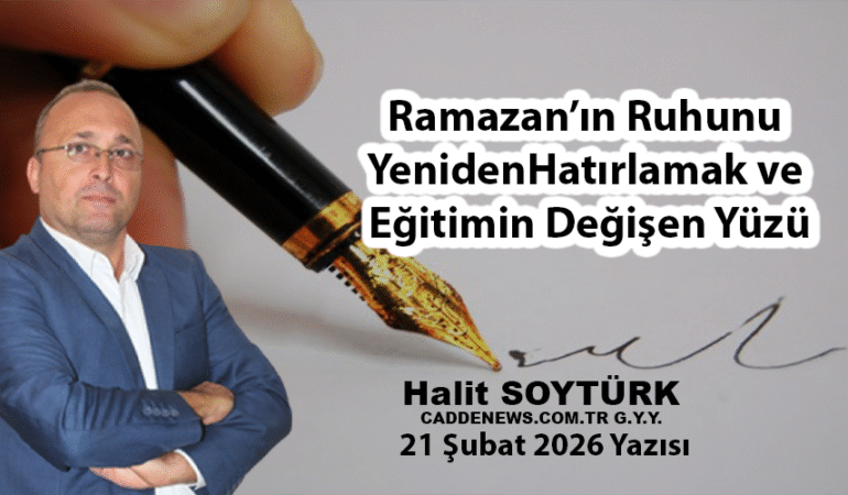 HALİT SOYTÜRK KÖŞE YAZISI