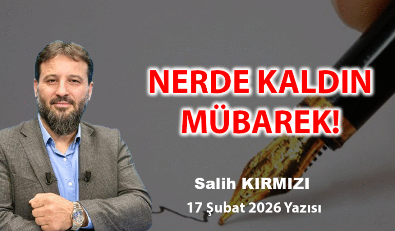 SALİH KIRMIZI KÖŞE YAZISI