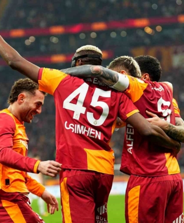 Galatasaray’dan 55 puan, 55 gol