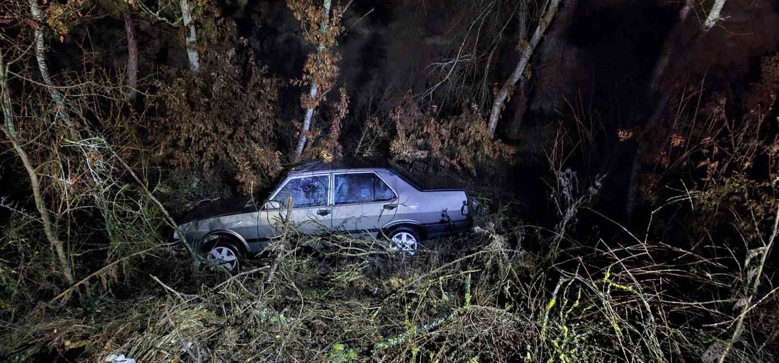 Bilecik’te otomobil takla attı: 1 yaralı