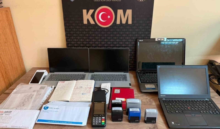 Kocaeli merkezli 235 milyon TL’lik dolandırıcılık operasyonu: 12 tutuklama