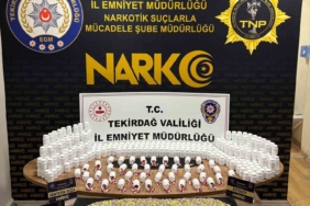 Çorlu’da 2 ’torbacı’ tutuklandı, 26 bin 730 sentetik ecza ele geçirildi