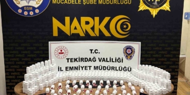 Çorlu’da 2 ’torbacı’ tutuklandı, 26 bin 730 sentetik ecza ele geçirildi