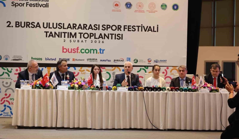 Bursa 2. Uluslararası Spor Festivali’ne hazır