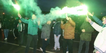 Kocaelispor ile Fenerbahçe stadyuma geldi